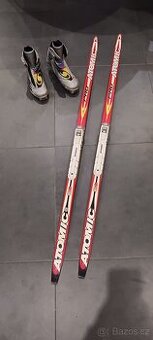 Běžky skate 158 cm, boty Salomon 42 2/3