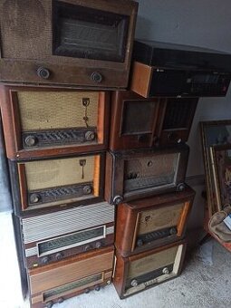 Staré rádia, součástky