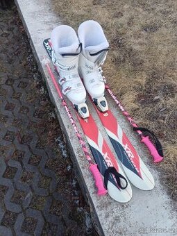 Dtske lyze 110 cm, lyzak, hulky