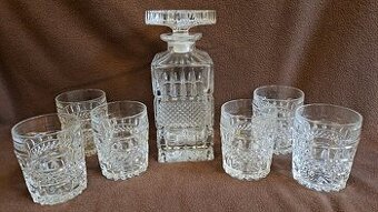 Křišťálový set na whisky kolekce Brittany  Crystal Bohemia