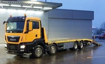 MAN TGS 35.400 - 8x2 - Transport těžkých strojů – EURO 6