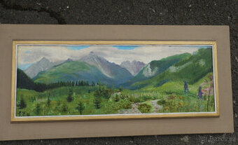 Prodám obraz Javorinská Dolina - M. Zlatníková