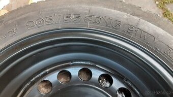 kolo 5x100 r16 škoda octavia 1 generace , 205 55 16
