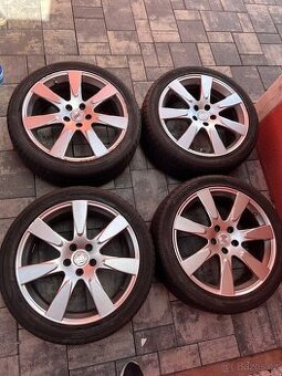 ALU kola R18 5x108 + pneu / Ford / Lancia / volvo