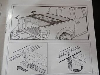 Kryt korby pickup, Hilux 2016+