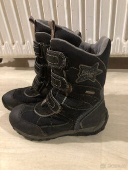 Sněhule kozačky Geox vel. 34 s membránou