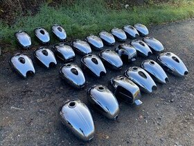 Chromovane nadrze různých typů - top chrom