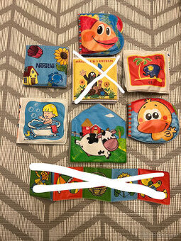 6x gumová knížka, lze zvlášť, velmi dobrý stav