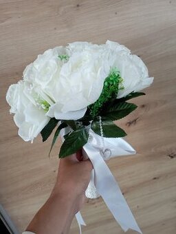 Svatební kytice umělá