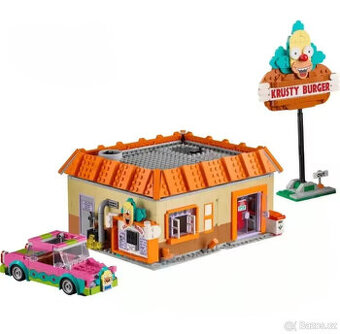 Stavebnice Icons 10352 The Simpsons Krusty Burger (náhrada)