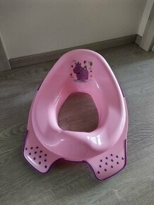 Dětské sedátko na WC růžové - 1