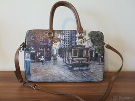 Taška / velká kabelka s motivem ulice zn. Parfois - 1