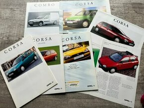 Opel Corsa a Combo prospekty
