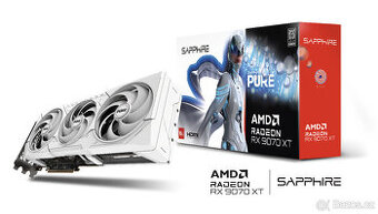SAPPHIRE PURE RX 9070 XT GAMING OC 16GB - Nová Nerozbalená