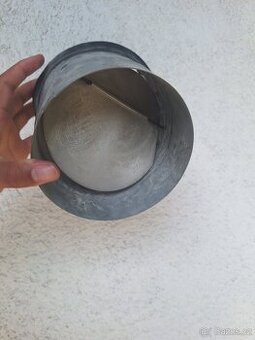Zpětná klapka na odvětrávání- průměr 125mm, kovová