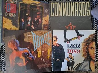 INXS, Duran Duran, Bowie, Communards - 5x vinyl