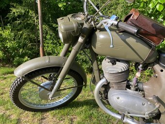Jawa 250/553 Švéd/Libeň motor po GO/česká SPZ