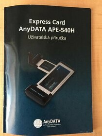 Prodám Express Card Any data - APE-540H - 1