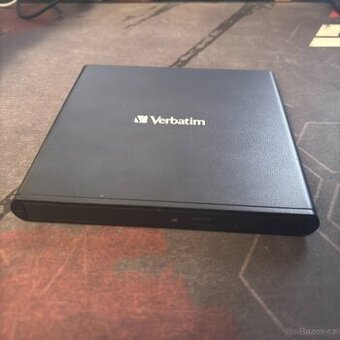 VERBATIM CD/DVD vypalovačka slimline, USB-C - 1