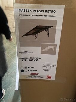 Vchodová stříška RETRO 160x90