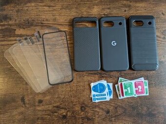 6x tvrzené sklo + 3x kryt Pixel 8a