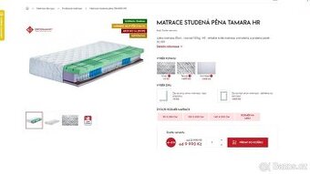 zdravotní matrace GROSMANN Tamara HR 80x200