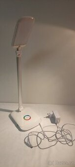 LED RGB Dotyková stmívatelná stolní lampa LED/18W/230V + USB