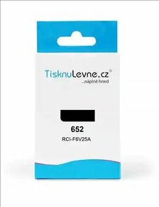 Nová cartridge TisknuLevne.cz č. 652 - F6V25A 20 ml (Černá)