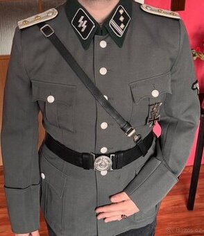 Gebardenové sako pro důstojníky Waffen SS