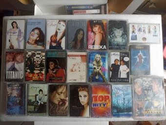 Kazety pop- Madonna, Jackson, Cher, Roxette, Modern talking - 1