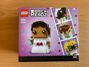 Set Lego BrickHeadz Nevěst a Ženich - 40383 a 40384