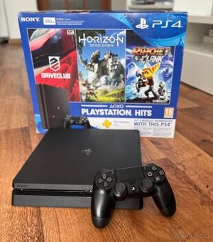 Sony Playstation 4 Slim (CUH-2116A) 500 GB černá