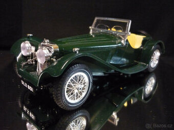 Jaguar SS100 1937 zelený Bburago 1/18