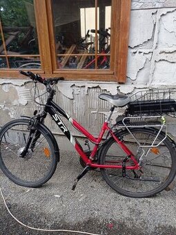 Dámské elektrokolo STR červené