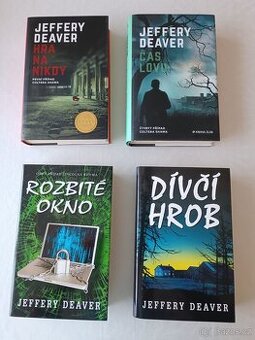 Jeffery Deaver - 4 tituly ( viz foto )