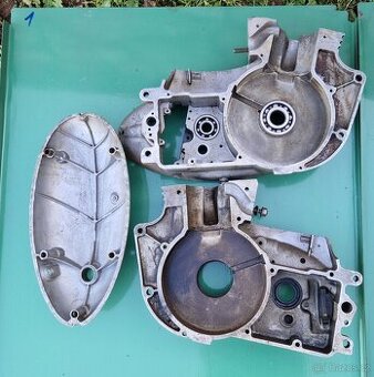 Kartery (bloky motoru) na Jawa 250/353 - 1
