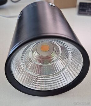 3x LED bodové svítidlo Minalox, přisazené, černé