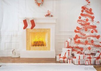 Vánoční fotopozadí