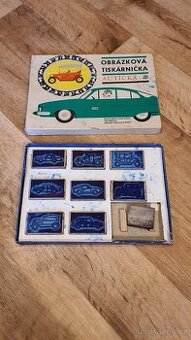 Obrázková tiskarnička autíčka