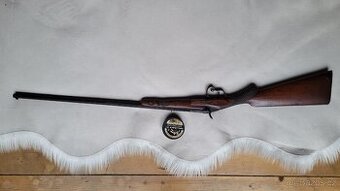 Flobert puška ráže 22 -velmi pěkně zdobená-volně bez ZP