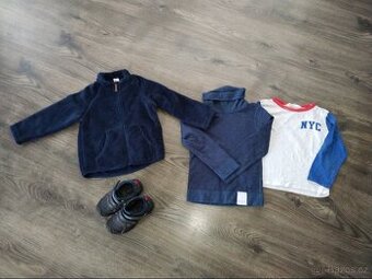 Set H&M vel 98/104 plus podzimní boty Goex ve vel.26
