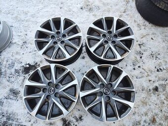 17"antracitová alu sada 5x114 origo Mazda CX5 CX7 CX3 TPMS