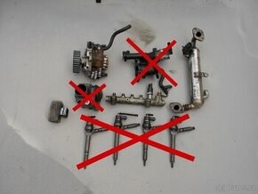 Díly z motoru Opel Astra H 1.7CDTI 74kw