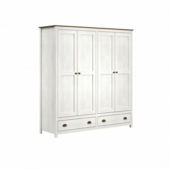 Dřevěná skříň 4dveřová TOPAZIO