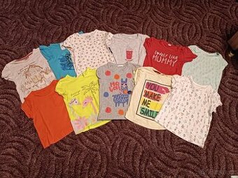 Dívčí trička vel. 2-3roky