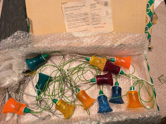 Staré vánoční svíčky Zvonky Lotos Zlatokov r.1984