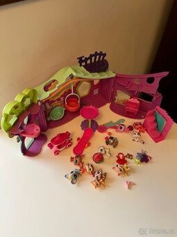 Prodám LPS Litlest pet shop rozladaci domeček se zvířátky