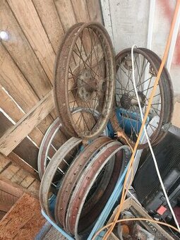 Ráfky pérak a ČZ 150