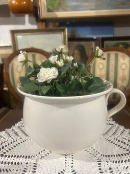 Keramický starožitný nočník