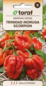 Chilli paprička, Trinidad moruga scorpion (semena)